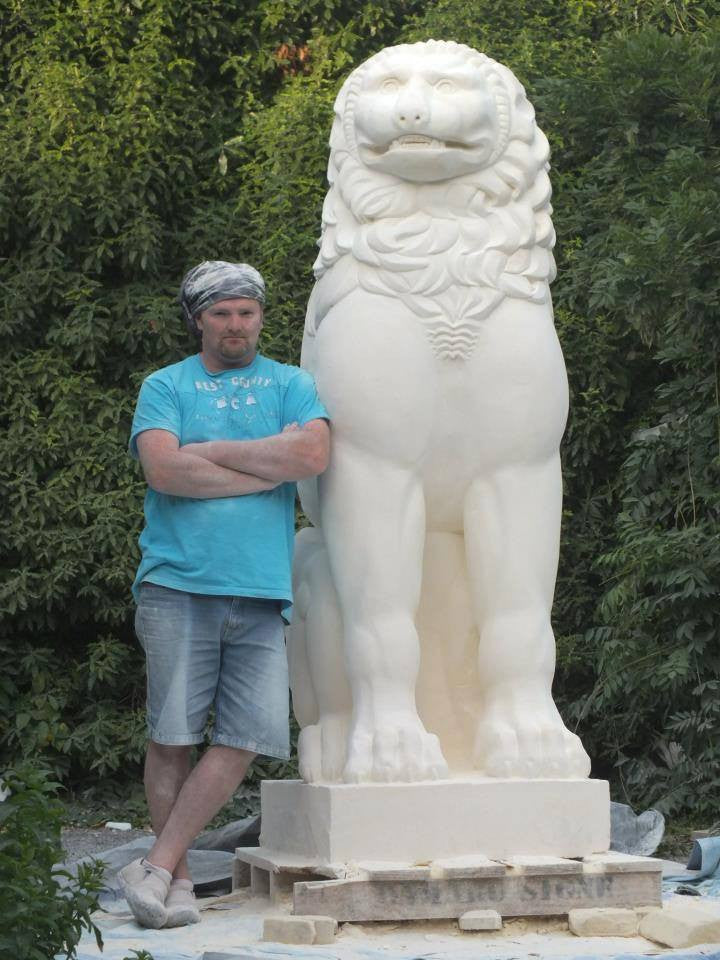 Replica Sculpture Of The Lion Of Chaeronea