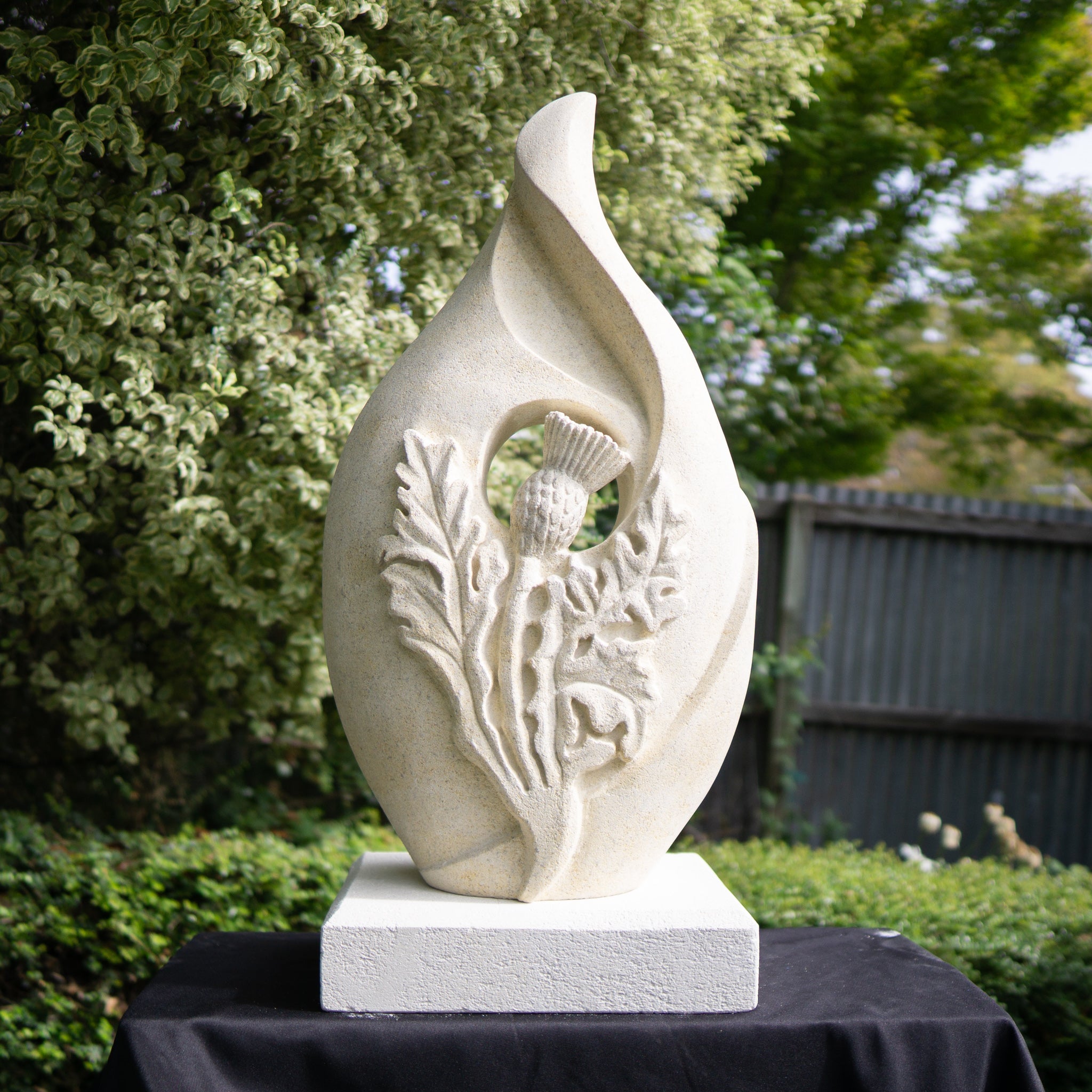 Scottish Thistle Sculpture