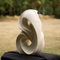 abstract stone carving